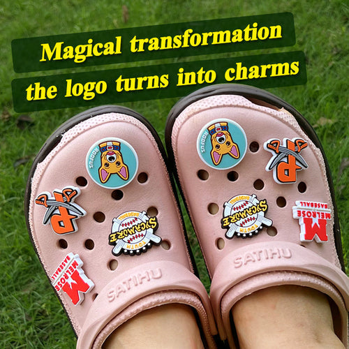 Showcase Your Brand with Custom Croc Charms | Personalize Your Logo ...