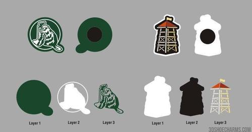 CUSTOM RUBBER CHARMS - 04CC4Leslie's charms 20251212 - RE
