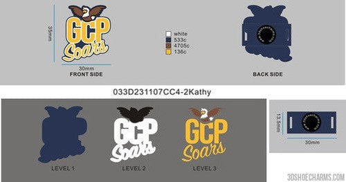 03-CUSTOM MULTIFUNCTION SHOE CHARMS - 3D240612VSC4Katherine