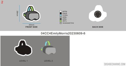 CUSTOM CLOG CHARMS - 04CC4EmilyMorris20230609