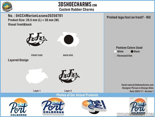 CUSTOM RUBBER CHARMS - 04CCMarianLozano20250721RE