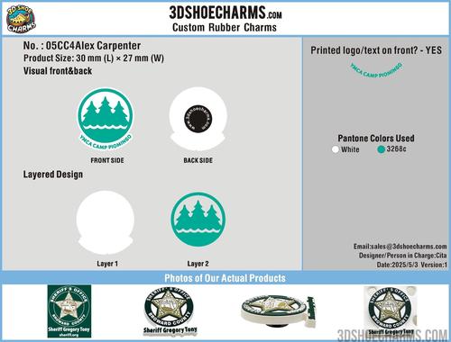 CUSTOM SHOE CHARMS-05CC4Alex Carpenter