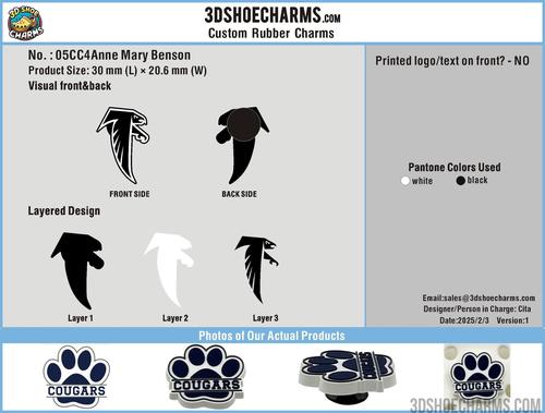 custom shoe charms-05CC4Anne Mary Benson