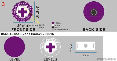 CustomVersatile Shoe Charms-05CC4Elise Evans Isaia