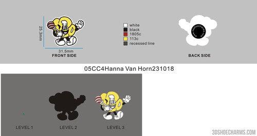 Custom shoe charms-05CC4Hanna Van Horn