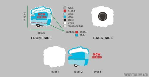 Custom shoe charms-05CC4Jimmy Pistone