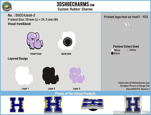 custom shoe charms-05CC4Josh250909