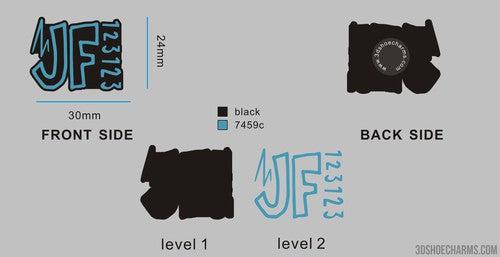 Custom shoe charms- 05CC4KAtie Fearn