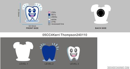 Custom Rubber Clog Charms-260718-05-re