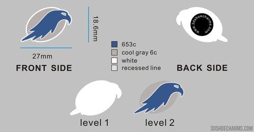 Custom shoe chrms-05CC4Lauren Van Ness230807