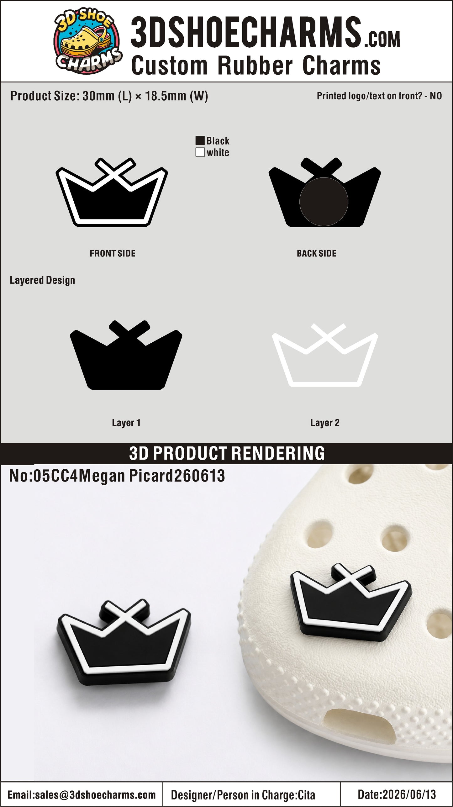 Custom Rubber Clog Charms-260625-05-2