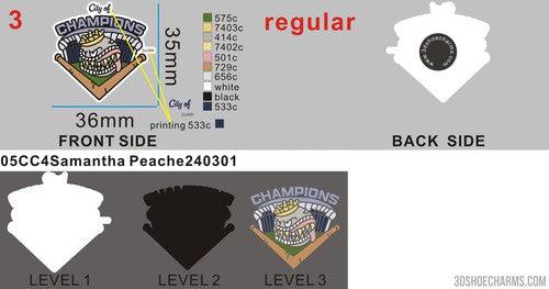 Custom regular shoe charm-05CC4Samantha Peache240301