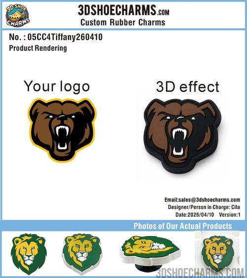 Custom Rubber Clog Charms-260411-05-2