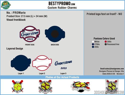 custom shoe charms-05RC4mario