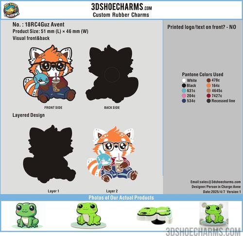 Custom Clog Charm-18RC4Guz Avent250404