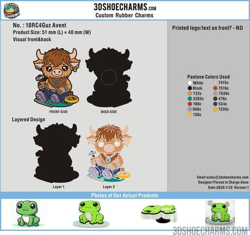 Custom Rubber Charm-RE-18RC4Guz Avent260129