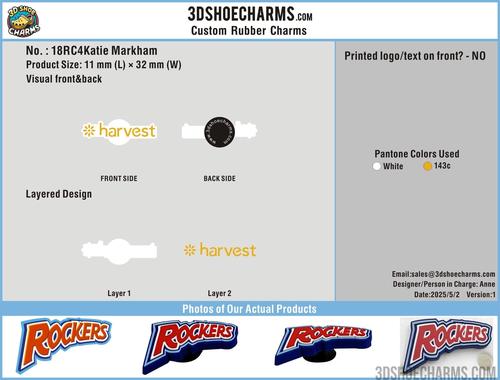 Custom Rubber Clog Charm-18RC4Katie Markham250502