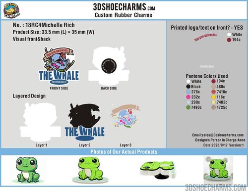 Rubber Shoe Charm-18RC4Michelle Rich250917