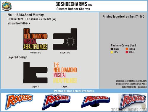 Custom Rubber Clog Charm-18RC4Sami Murphy250914