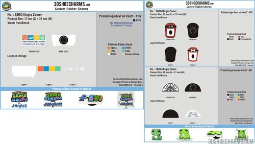 Custom Rubber Clog Charm-18RC4Angie Zomer250515