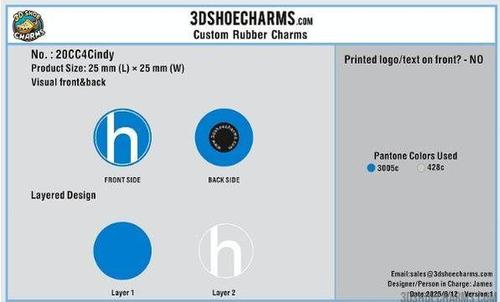 Custom Shoe charms-20CC4Cindy250612