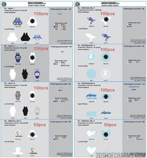 Custom Shoe charms-20CC4Alisa Cho-RE