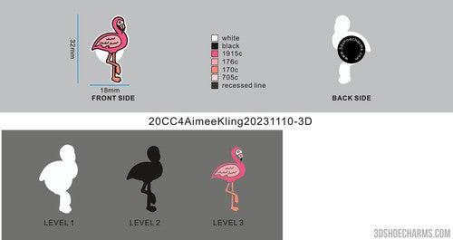 CUSTOM SHOE CHARMS - Reorder 20CC4Aimee Kling