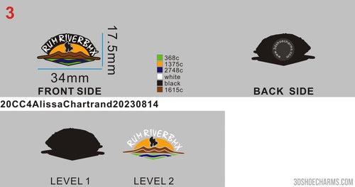 CUSTOM SHOE CHARMS - 20CC4Alissa Chartrand20230814-3D