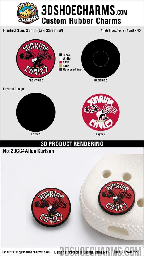 Custom Rubber Clog Charms - 20260727-20