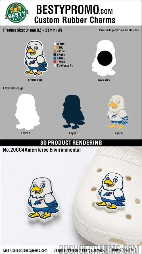 Custom Rubber Clog Charms - 20260713-20