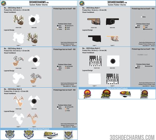 CUSTOM SHOE CHARMS-20CC4Amy Nold250419