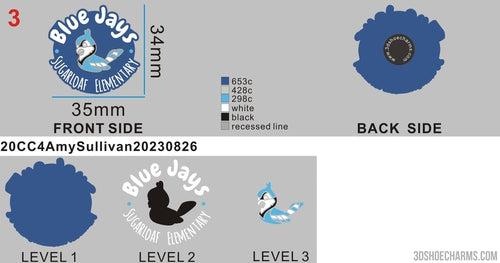 CUSTOM CLOG CHARMS - 20CC4Amy Sullivan