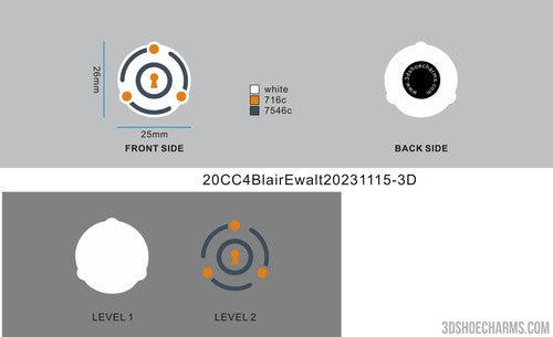 CUSTOM CLOG CHARMS - 20CC4Blair Ewalt