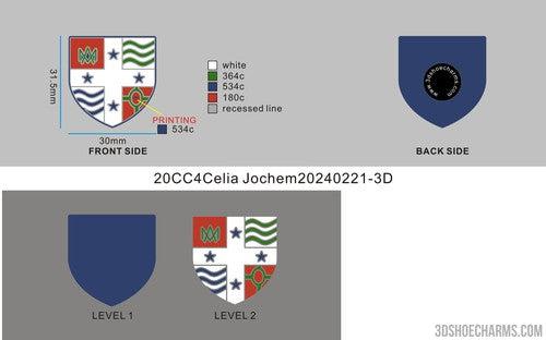 CUSTOM SHOE CHARMS - 20CC4Celia Jochem