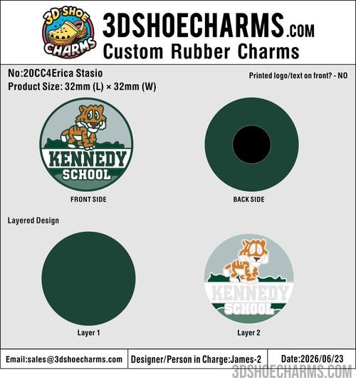 Custom Rubber Clog Charms - 20260820-20-2