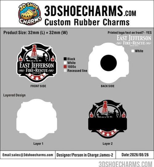 Custom Rubber Clog Charms - 20260827-20