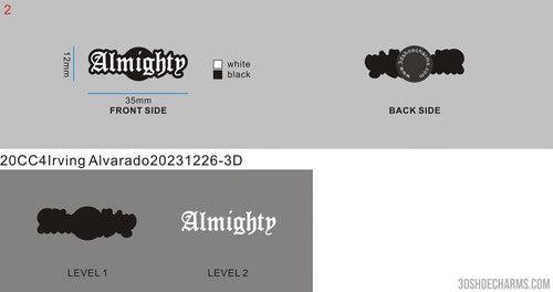 CUSTOM SHOE CHARMS - 20CC4Irving Alvarado20231226-3D