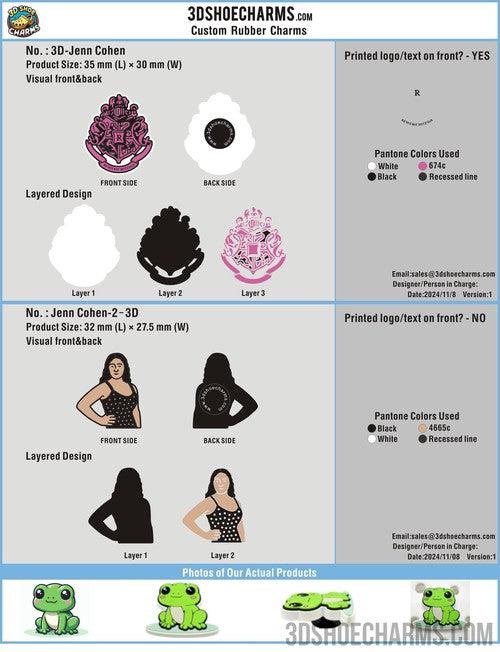 CUSTOM SHOE CHARSM-20CC4Jenn Cohen – 3D SHOE CHARMS