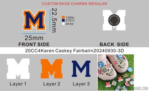 CUSTOM SHOE CHARMS-20CC4Karen Caskey Fairbairn