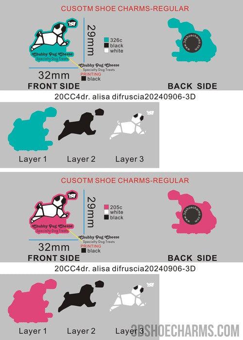 CUSTOM SHOE CHARMS-20CC4Kate Cobb