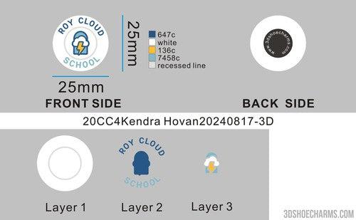 CUSTOM SHOE CHARMS-20CC4Kendra Hovan