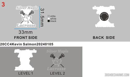 CUSTOM SHOE CHARMS -20CC4Kevin Salmon