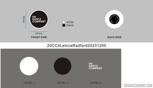 CUSTOM SHOE CHARMS - 20CC4Leticia Radford