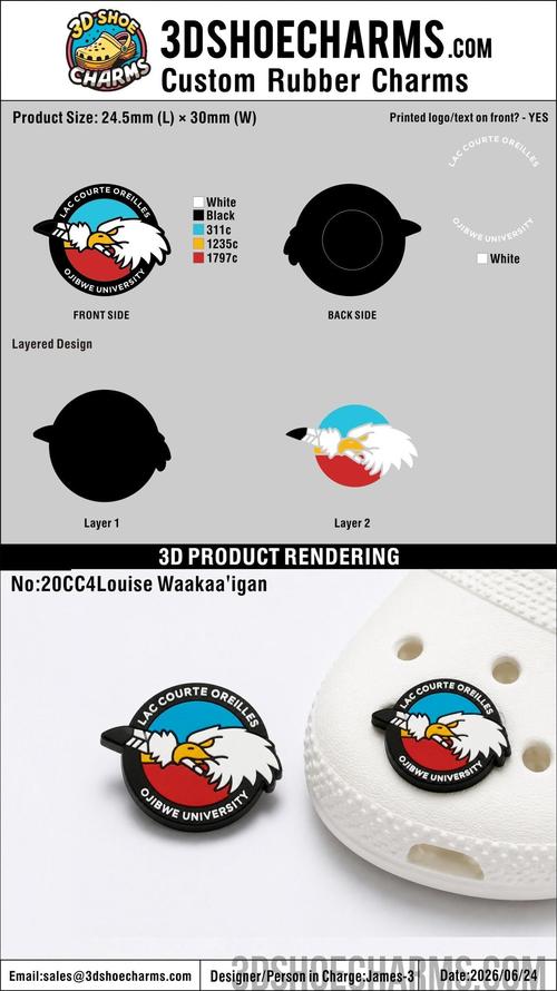 Custom Rubber Clog Charms - 20260626-20