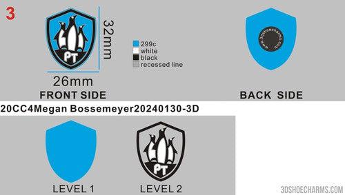 CUSTOM SHOE CHARMS - 20CC4Megan Bossemeyer