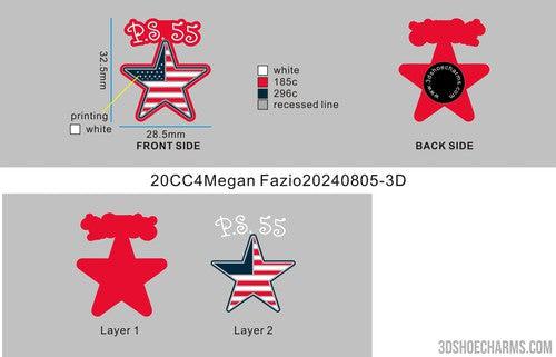 CUSTOM SHOE CHARSM-20CC4Megan Fazio