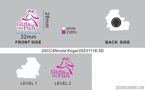 CUSTOM SHOE CHARMS - 20CC4Nicole Koger