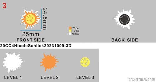 CUSTOM SHOE CHARMS - 20CC4Nicole Schlick