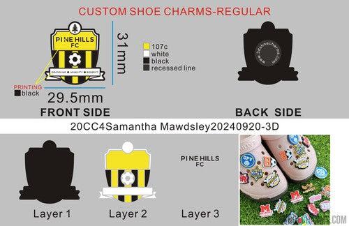 CUSTOM SHOE CHARMS-20CC4Samantha Mawdsley