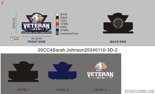 CUSTOM SHOE CHARMS - 20CC4Sarah Johnson